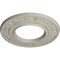 Ekena Millwork Daniela Ceiling Medallion (Canopies up to 3 7/8"), 8"OD x 3 7/8"ID x 1/2"P, Pot of Cream Crackle CM08DNPCC - alternate 4